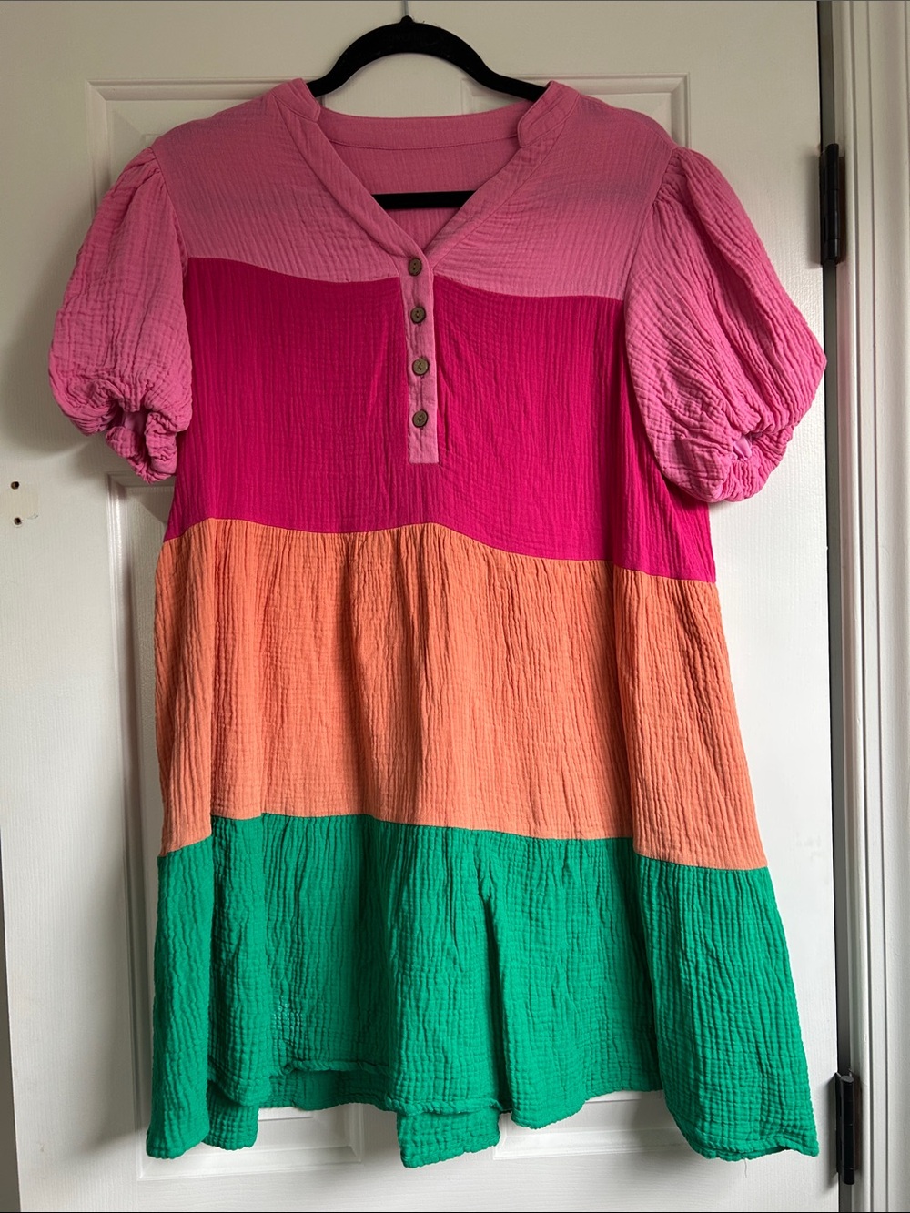 M Women’s Multi Color Flowy Dress